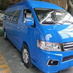 Long Range High Speed Electric Mini Bus High Roof New Haice Van Multifunctional