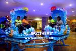 Indoor ride and glide cheapest small theme park games roller coaster for kids