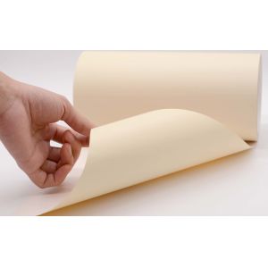 1Mil Anti Static Label Material Matte Buff Permanent Adhesive Polyimide