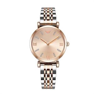 China Analog Stainless Steel Quartz Watch 30mm Dia Casual Aesthetic Mirror factory