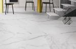 Bright 24 X 48 Floor Tile , Classic Carrara Porcelain Tile Matte Surface