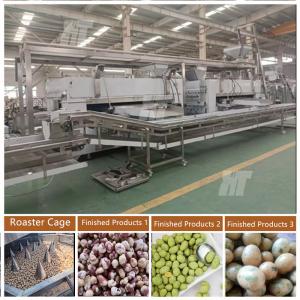 China Flat Dry Nuts Roasting Machine factory