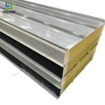 Waterproof Garage Rock Wool Metal Sandwich Panel Ceiling Insulated Panels