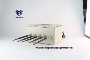 China High Power 850MHz 2100MHz 2400MHz Jammer for Blocking GSM CDMA 3G 4G WiFi2.4G factory