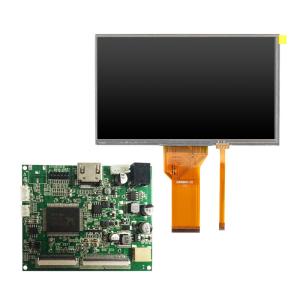 China 800x480 LCD Touch Panel 7 Inch Capacitive Touch Screen Sunlight Readable factory