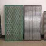 Solid Control Shale Shaker Mesh , Oil Vibrating Screen 1165x585x40mm Size