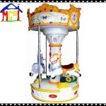 Kiddie moto ride merry-go-round carrousel used in indoor amusement park