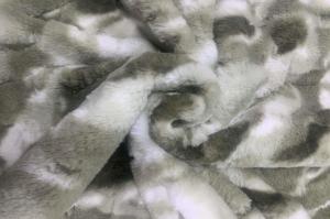 China Faux Rabbit Fur Fabric For Cruelty Free Garments factory
