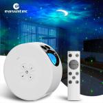 5V 2A USB Moon And Stars Night Light Projector Voice Control