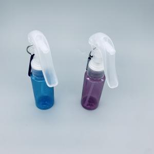 China 60ml Colorful Empty Cosmetic PET Bottle Alcohol Spray Bottle factory