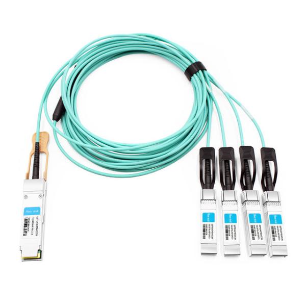 Brocade 100G-Q28-S28-AOC-0201 Compatible 2m (7ft) 100G QSFP+ to Four 25G SFP28