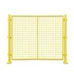 2mm Anti Climb Chain Link Fence OEM Low Carbon Iron Wire Mesh Fence