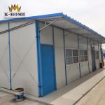 Temporary Mobile Living Quarters Sanndwich Panel Prefab House