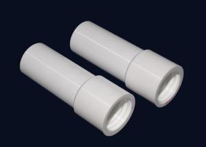 China Thread Zirconia Alumina Ceramic Tube Pipe Wear Resistance factory