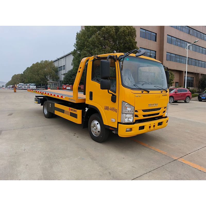 4X2 Flatbed Wrekcer Truck 3t Flatbed Wrecker Truck