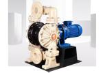 Metering Sewage DN80 Pneumatic Diaphragm Pumps 70m