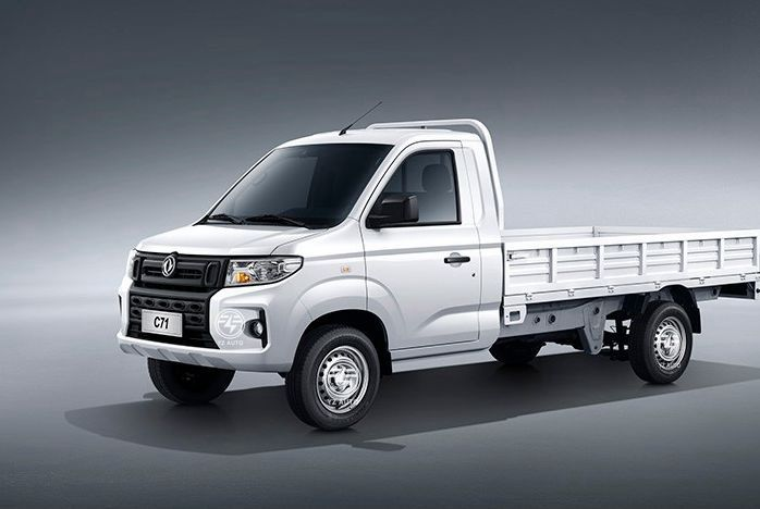 Diesel Fuel Type 1.5T 4X2 Cargo Van Customized Cummins Mini Truck With Manual Steering