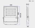 SMD LED Flood Light 5 Years Guarantee 150w LED Flood Light ETL DLC CE Listed