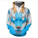Adult Size Polyester Long Sleeve Pullover Digital Printing Hoodie