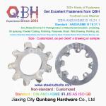 QBH DIN127 F959 DIN434 DIN436 NFE25-511 Spring Taper Grounding Serrated Double