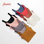 Full Coverage Shockproof Yoga Bra Athletic Workout Sports Bra Ribbed