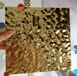 Slit Edge 316L Stainless Steel Panel Sheet 2000mm Mirror Decoration Water Wave