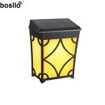 RGB Solar Wall Lamps ABS Outdoor Retro Waterproof Decorative