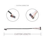 0.6 PITCH IDC Cable Assembly JST 04XSR-36KHF 06XSR-36KHF 10XSR-36KHF