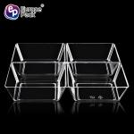 Shantou supplier plastic 4 compartment disposable food tray for sale