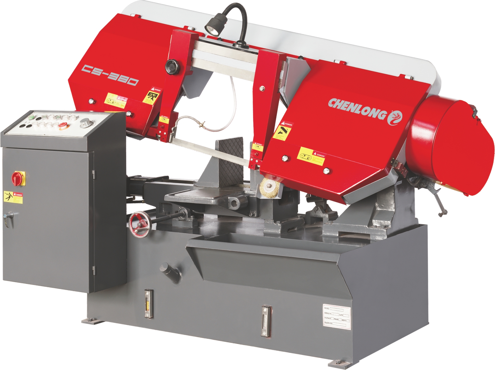 CS-380 CHENGLONG Horizontal Pivot Band Saw