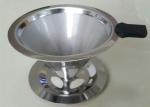 White Ultra Fine Stainless Steel Filter Easy Clean With High Eccentricity Rate