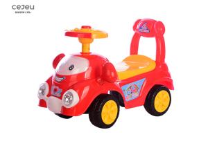 China Flashing Lights Foot To Floor Ride On Car 16KG Vehicle Foot To Floor With Backrest factory