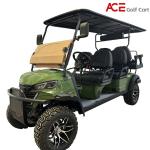Sun Canopy Power Carry Golf Car 80 - 100km Traveling Range For Golf Course