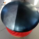 Outdoor Gymnastics Trainer Mushroom Pommel Horse Equipment in Black for