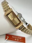 Analog Display Stainless Steel Strap Watch Mineral Dial Wrist Watch With Metal