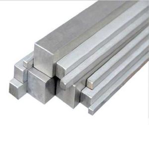 China Hot Rolled Stainless Steel Square Rod Iron Bar SS 201 202 301 304 316 410 430 250mm factory