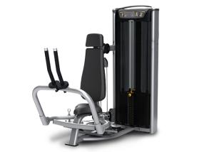 China Steel Tube Rear Deck Pec Fly Machine , Professional Gym Equipment For Fitness Center factory