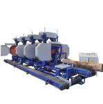 Electric Industrial Used Lumber Sawmill Multi Head Horizontal Resaw Band Saw