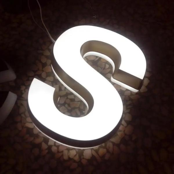 Led 3D Acrylic Logo Led Letter For Signboard Backlit Electronic Signs Shop Front