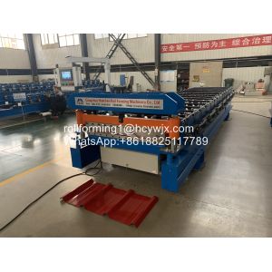 Cold 8kw 8M Roofing Sheet Roll Forming Machine