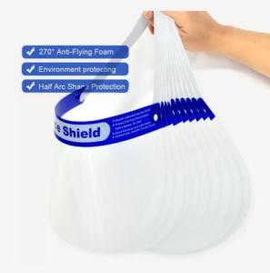China Anti Fog Clear Transparent Face Shield factory
