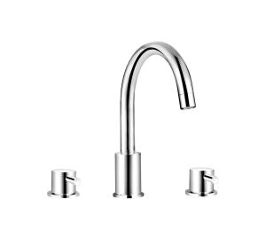 China Chrome Finish Kitchen Basin Mixer T8002D single lever basin tap factory