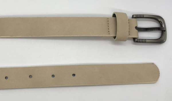 FK12098 Matte PU Leather Belt , Womens Fashion Belts With 2.2cm Width