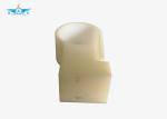 Industrial CNC Spare Parts Acrylic / PP Material 0 . 005 - 0 . 01MM Tolerance