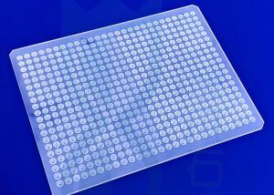 China Customized Quartz Glass Plate Acid Resistance Transparent Laser Boring factory