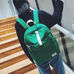 Waterproof Backpack College Students Canvas Bag For Men and Women Fashion Travel