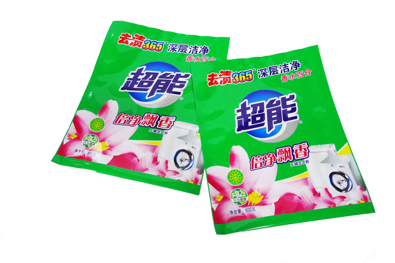 Moisture Proof Digital Printing Up To 13 Colors Laundry Supply Soap Powder Packaging