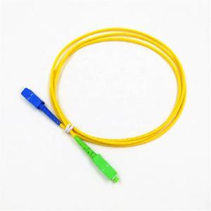 China 9/125 Single Mode Optic SC/UPC-SC/APC Fiber Patch Cord factory