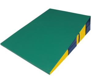 China cpsia requirements anti slip Gymnastic Wedge 4'x10'x2&quot; folding incline mats factory