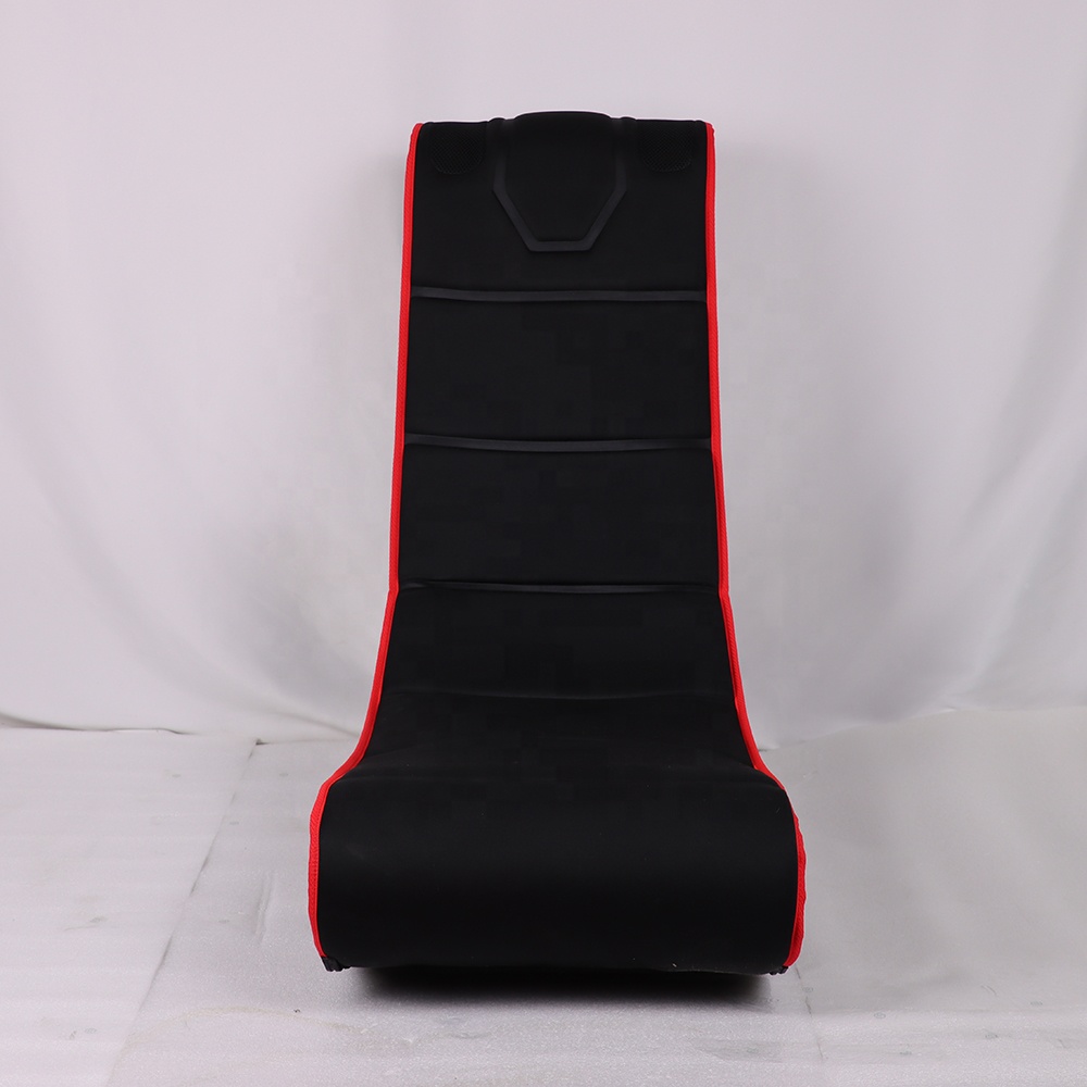 Foldable Exquisite Racing Accents Fabric Floor Lounge Chair for Home Office Space
